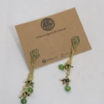 Long Chain Jhumki Earrings