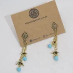 Long Chain Jhumki Earrings