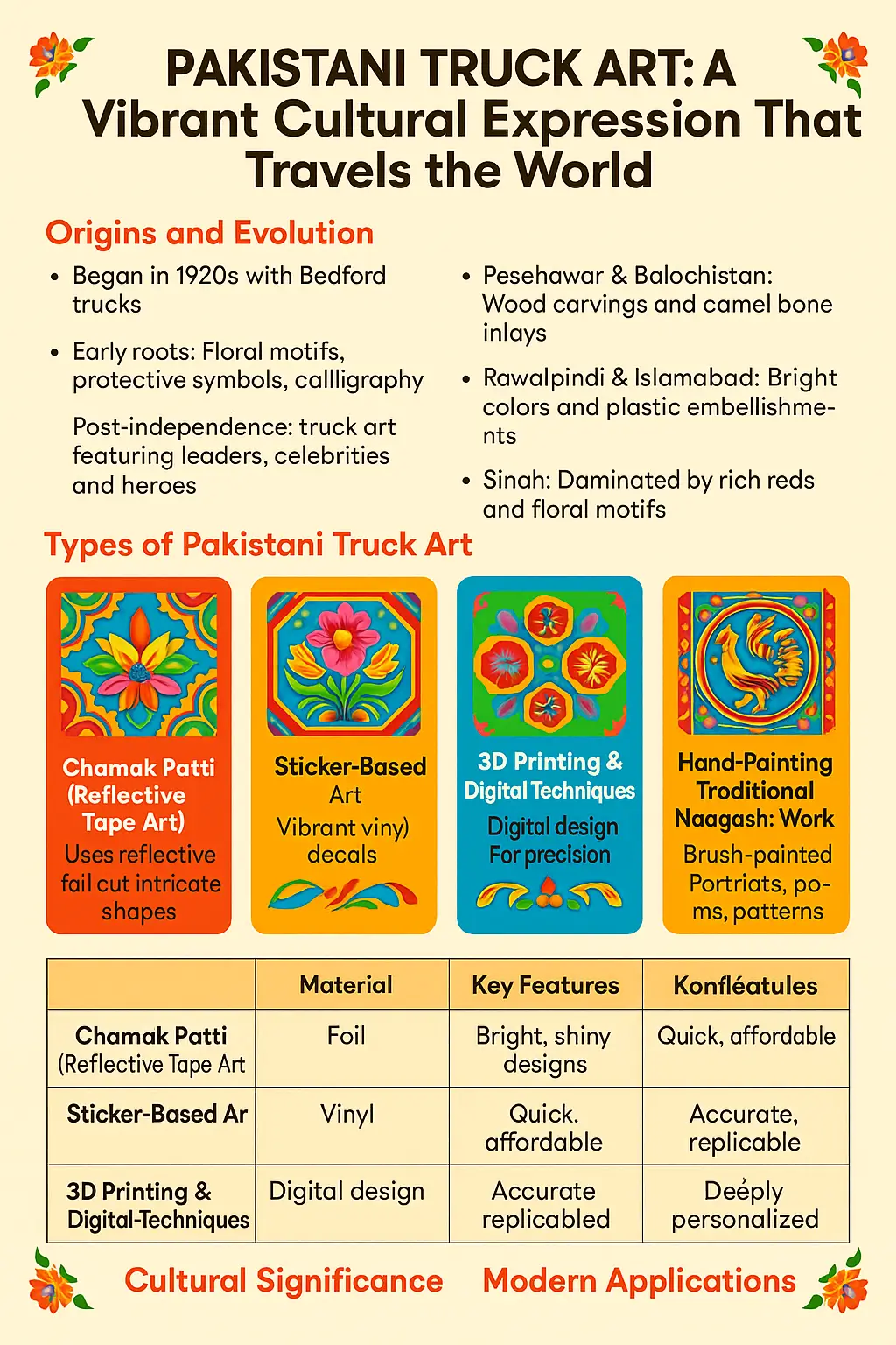 Pakistani Truck Art_ A Vibrant Legacy