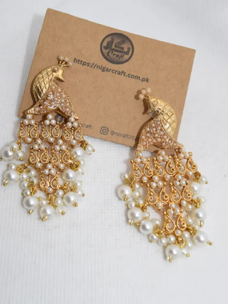 Peacock Antique Earrings (2)