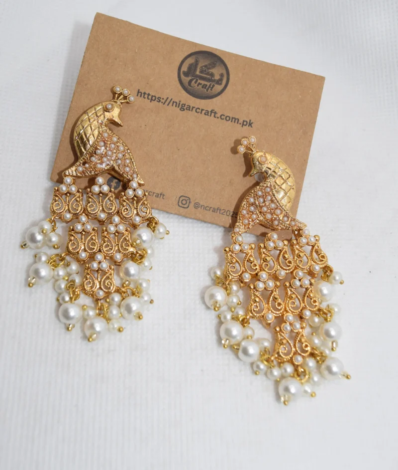 Peacock Antique Earrings (2)