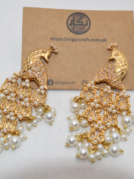 Peacock Antique Earrings (2)