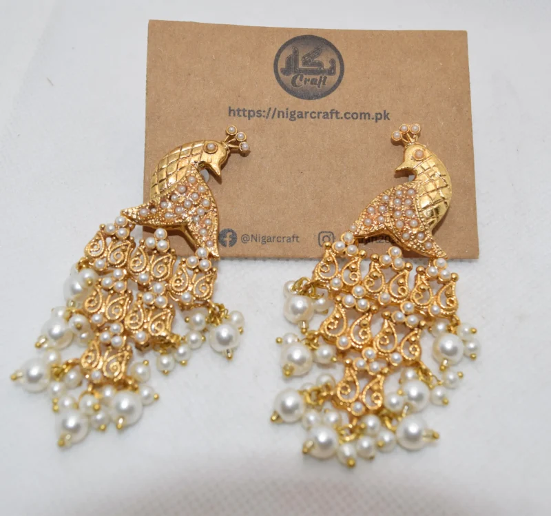 Peacock Antique Earrings (2)