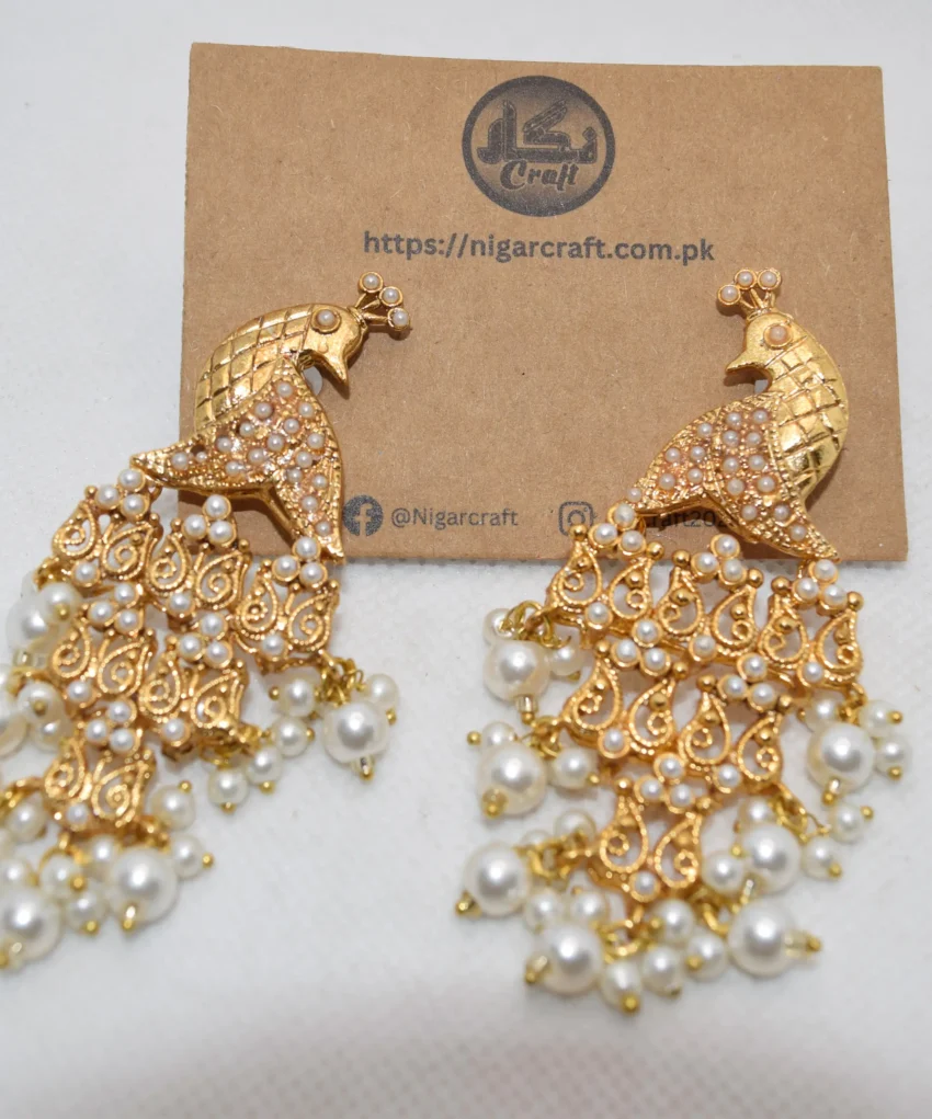 Peacock Antique Earrings (2)