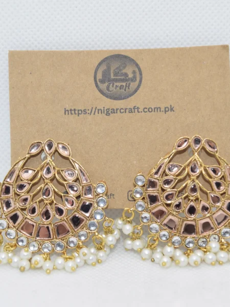 big kundan earrings