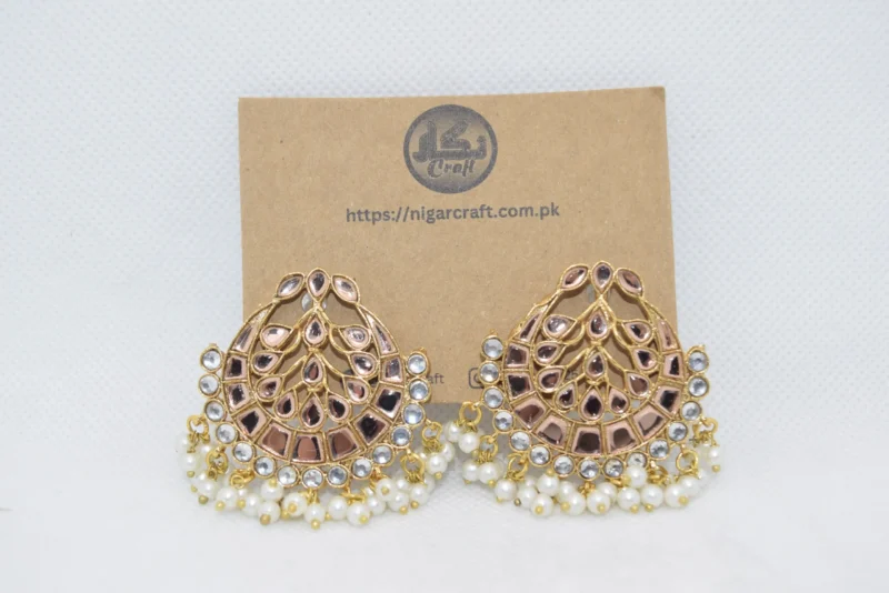 big kundan earrings