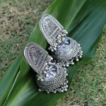 Big Silver Dangle Earrings (2)