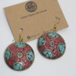 Brazen Earrings Circle Design