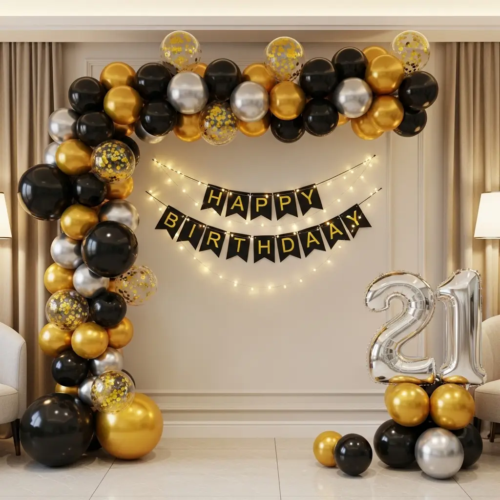 Low Budget Birthday Decoration Ideas at Home