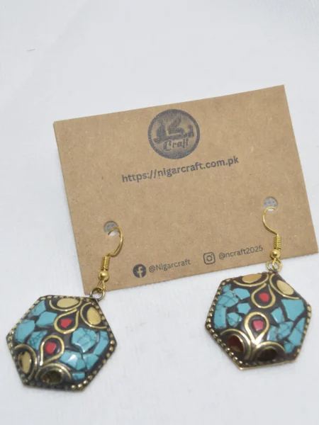 Rich Geometrical Afghan Jewellery in Pakistan