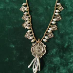 Vintage Gold Long Mala Design (1)