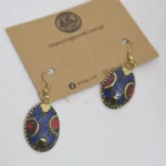 afghani design earrings