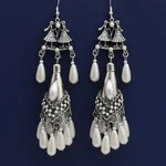 Ethnic Silver Earrings (1)