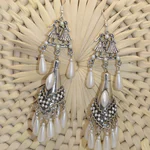 Ethnic Silver Earrings (1)
