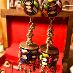 Intricarcy of Big Silver Dangle Earrings (1)