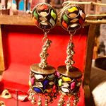 Intricarcy of Big Silver Dangle Earrings (1)