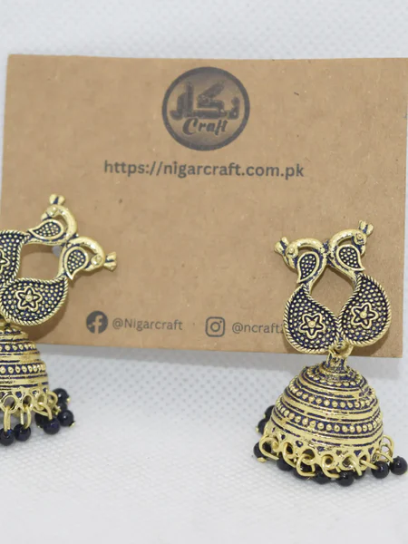 Jhumki Style Earrings- 1