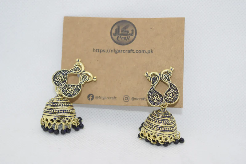Jhumki Style Earrings- 1