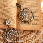Silver Jhumka Earrings Pakistan (2)
