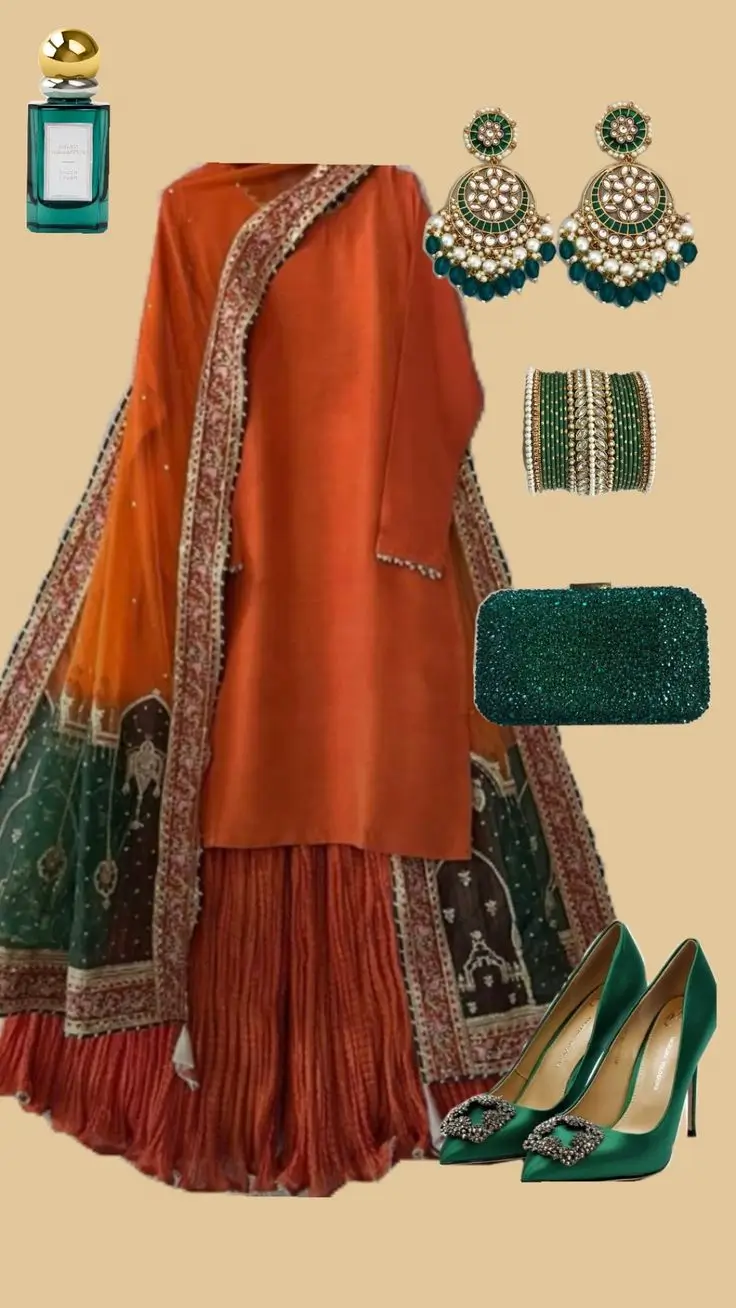 What to wear in Bridal Mehndi Ceremony (1)