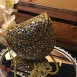 Adorable Handmade Kundan Clutch (1)