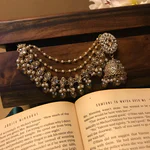 Alluring Kundan Jhumka Sahara Earrings