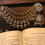 Alluring Kundan Jhumka Sahara Earrings