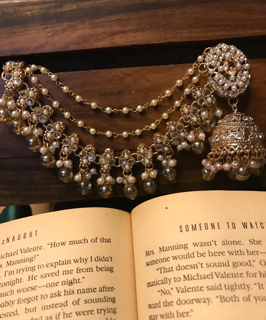 Alluring Kundan Jhumka Sahara Earrings