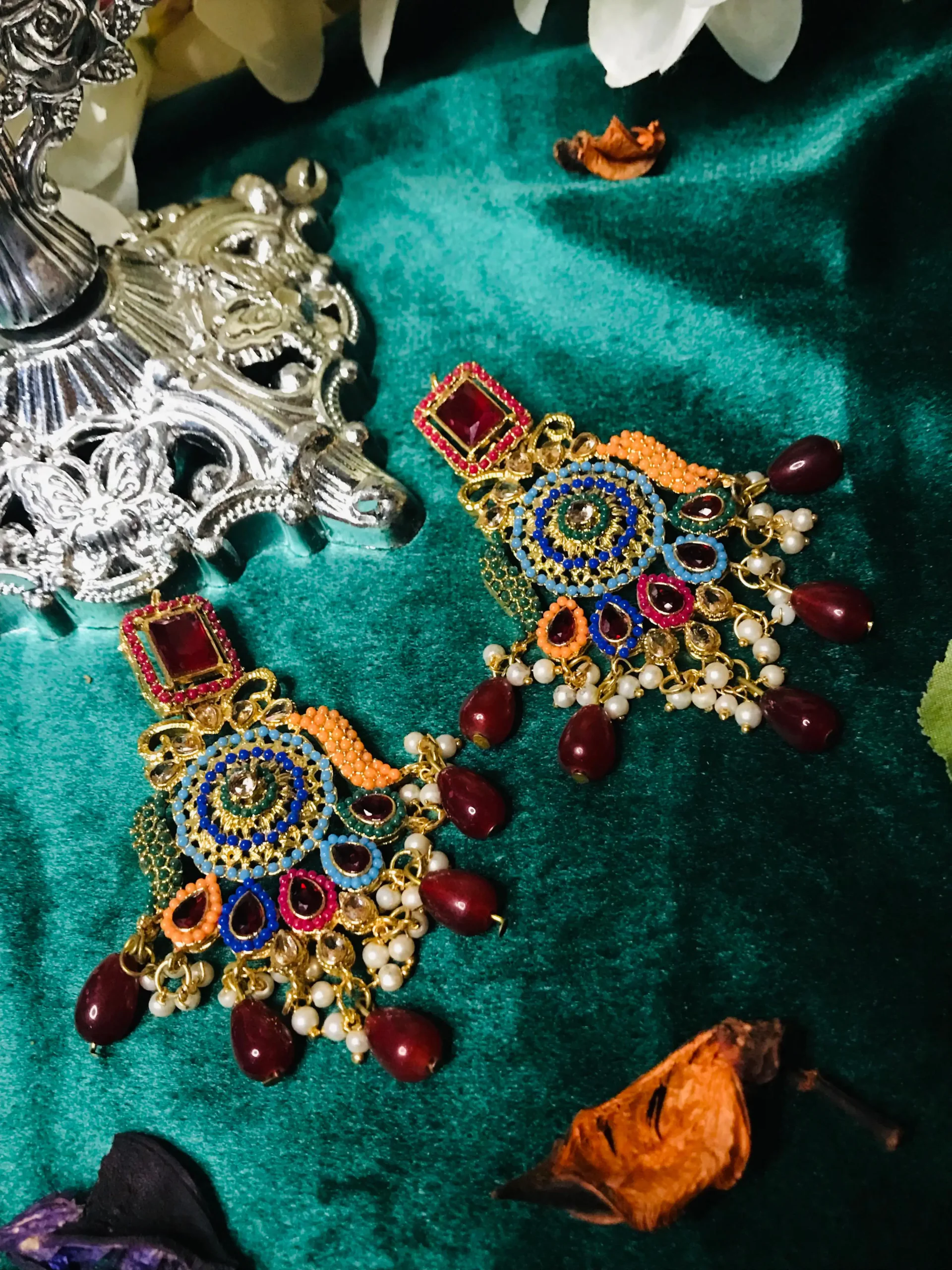 Antique Polki Earrings