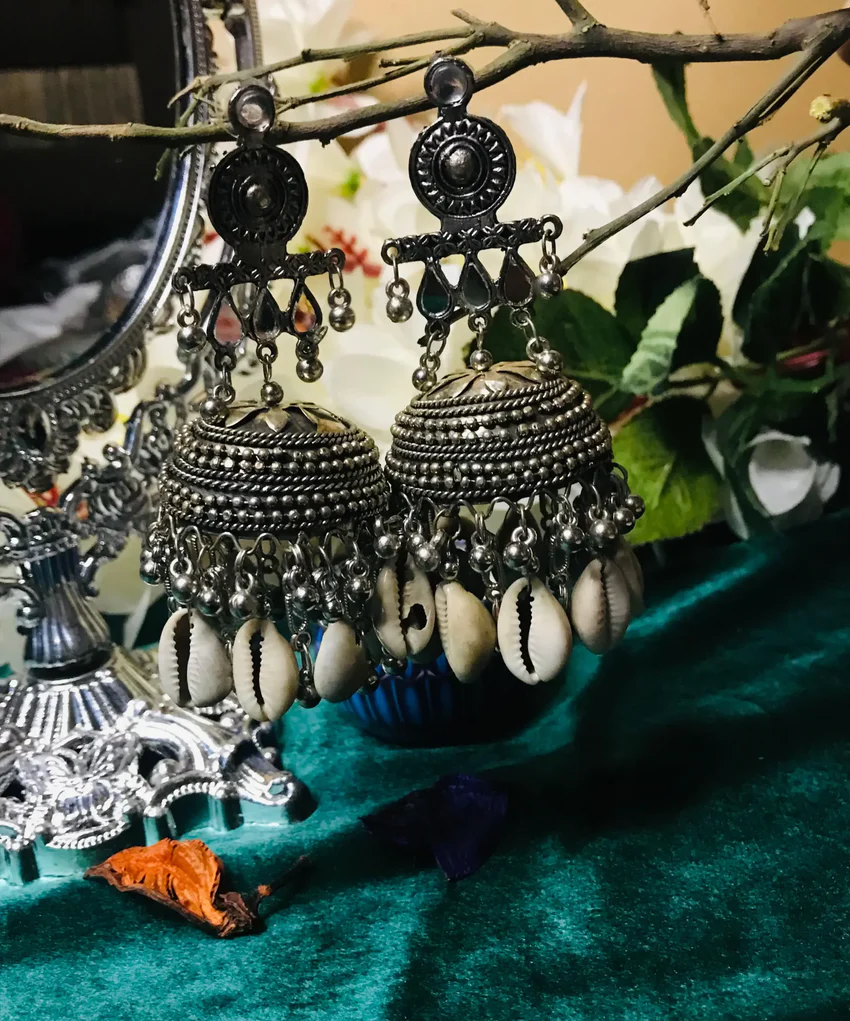 Artisanal Silver Earrings Pakistan (2)