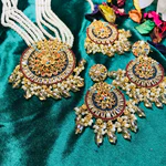 Kundan Mala Set, Exquisite and Long