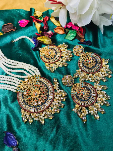 Kundan Mala Set, Exquisite and Long