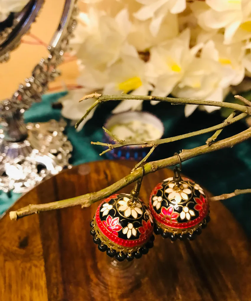 Small Jhumki Earrings Gold Designs