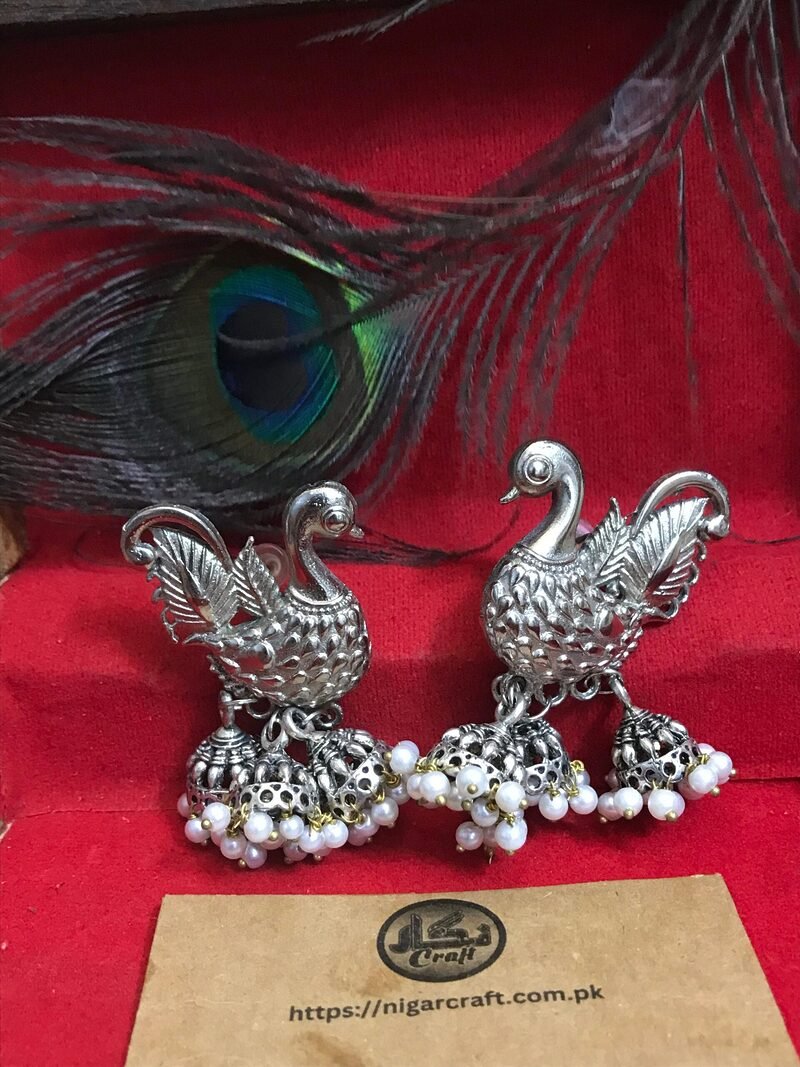 Peacock Earrings Jhumka