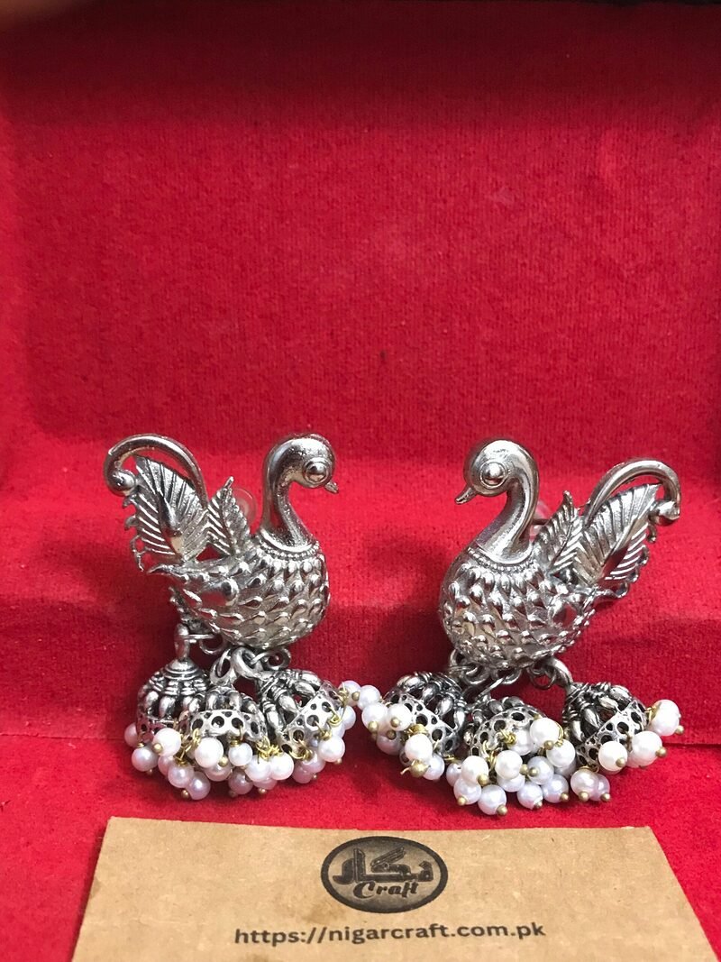 Peacock Earrings Jhumka