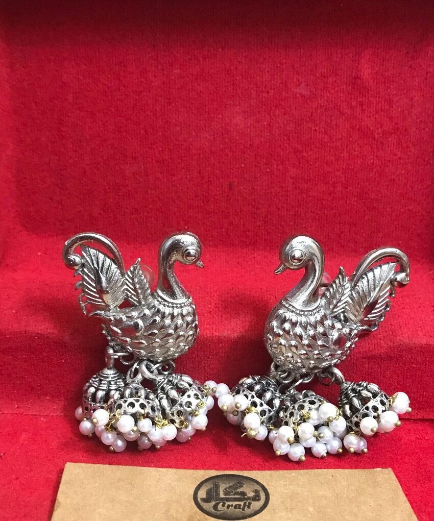Peacock Earrings Jhumka