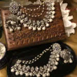 Beautiful Kundan Sahara Earrings Pakistan