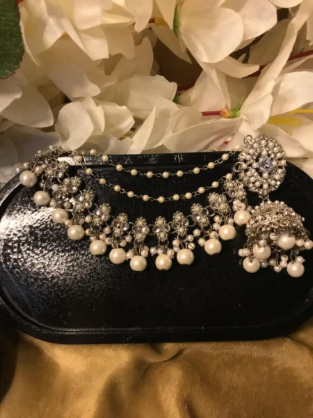 Beautiful Kundan Sahara Earrings Pakistan