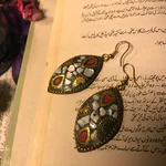 Black Stone Earrings