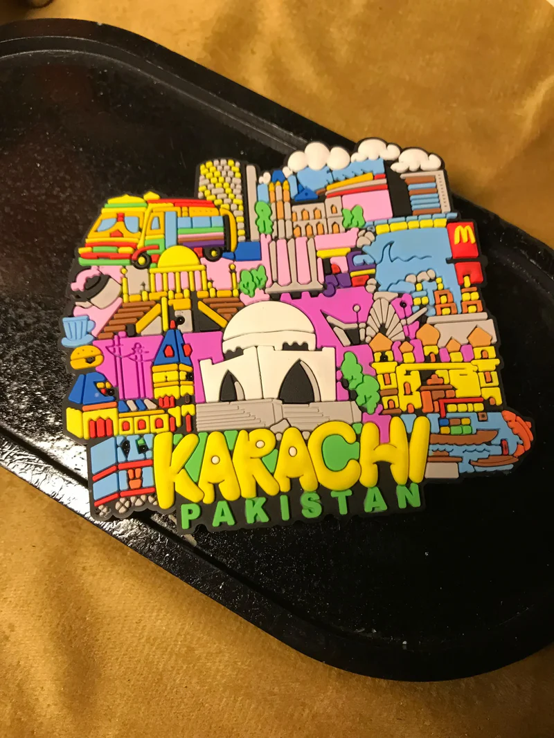 Karachi Fridge Magnet