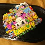 Karachi Fridge Magnet