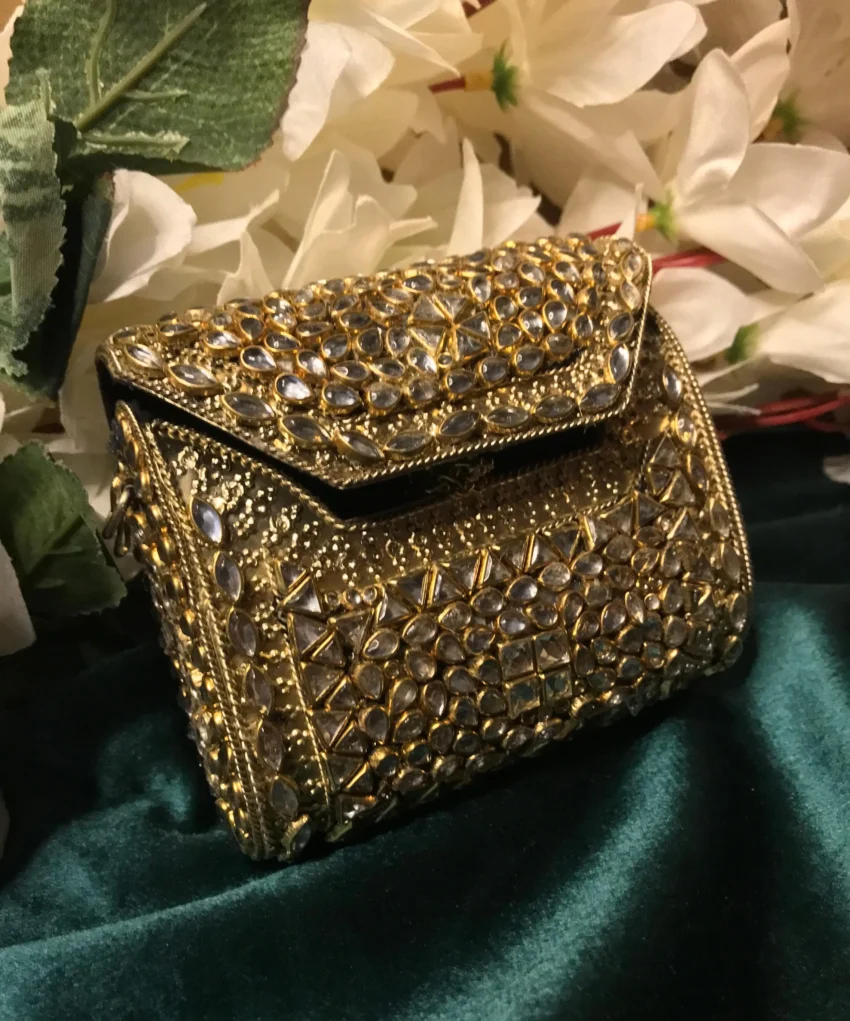 Kundan Clutch Bags, Timless Fashionable (2)