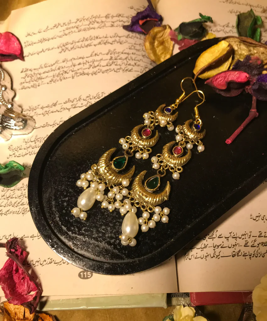 Layer Earrings Gold (3)