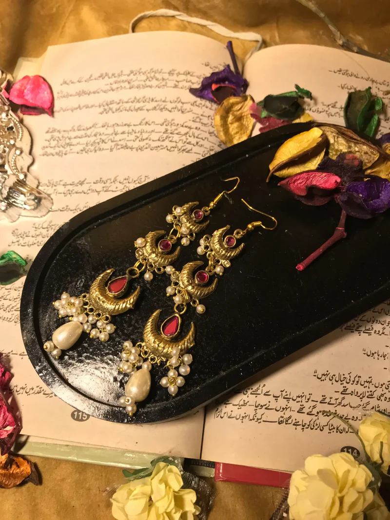 Layer Earrings Gold (3)