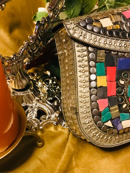 Metal Antique Clutch
