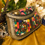 Metal Antique Clutch