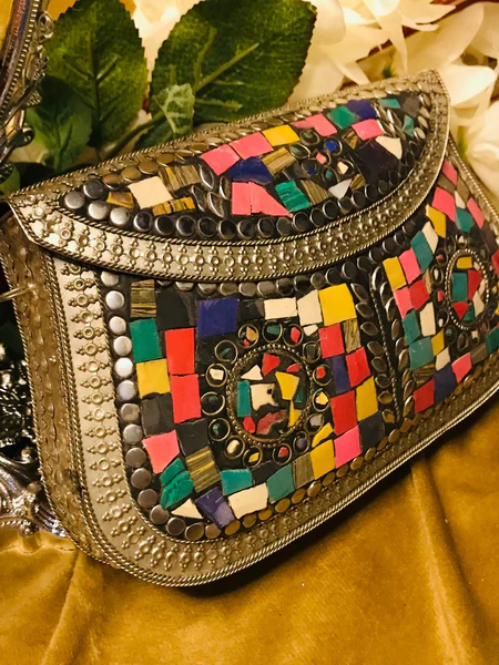 Metal Antique Clutch
