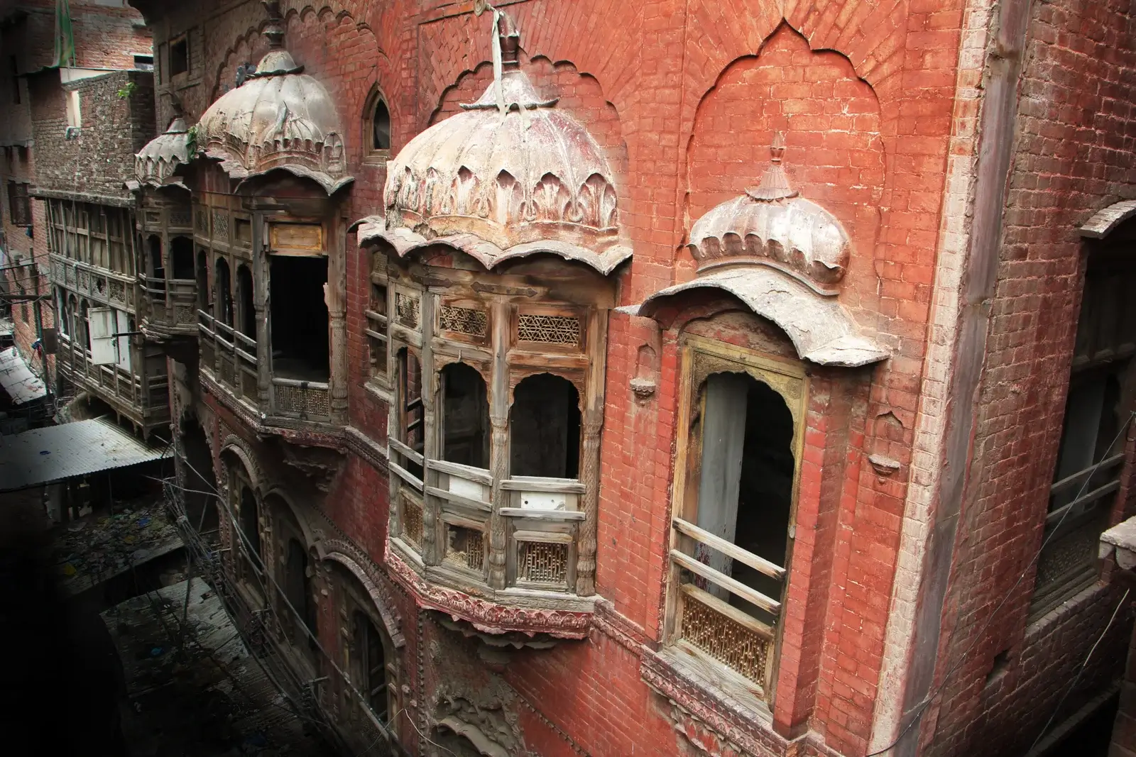 Old Haveli balcony Walled City Lahore