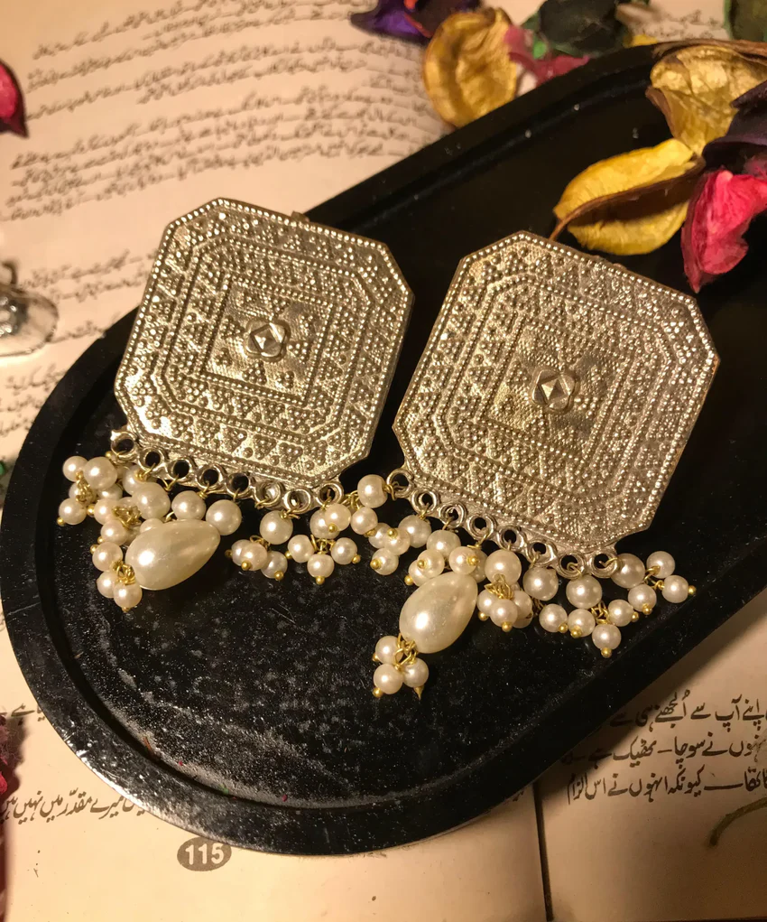 Silver Earrings for Girls
