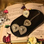 Silver Heart Earrings